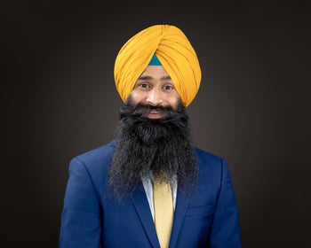 Portrait of Kawaldeep Gill, Associate.